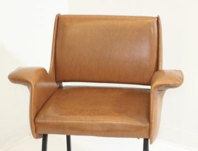 Pair of Italian Side Chairs 1960s Italy
