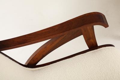 Pair of Italian Walnut Armchairs circa 1940