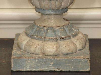 Pair of Italian Wood Carved Lamps