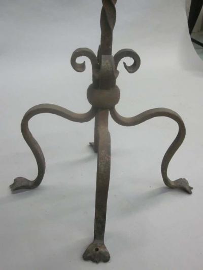 Pair of Italian Wrought Iron Floor Lamps