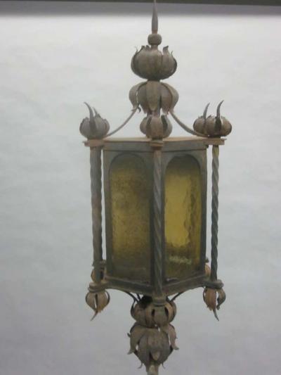 Pair of Italian Wrought Iron Floor Lamps