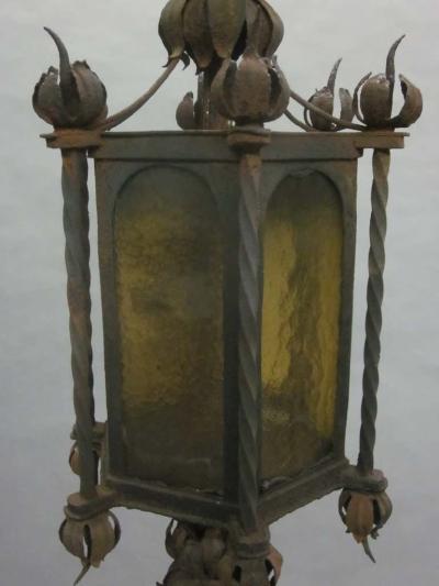 Pair of Italian Wrought Iron Floor Lamps