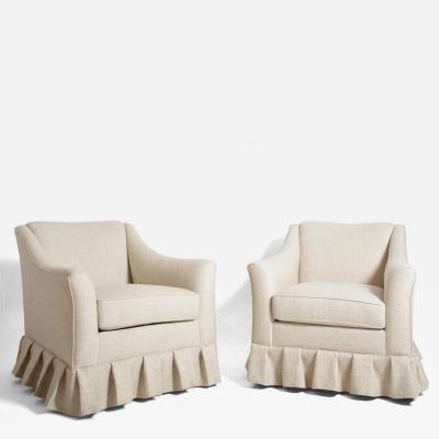 Pair of Italian armchairs 1960s 