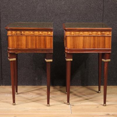 Pair of Italian bedside tables from the 1960s