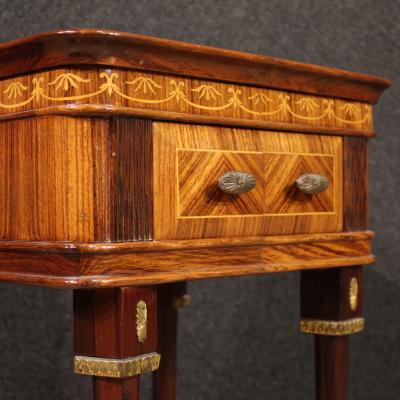 Pair of Italian bedside tables from the 1960s