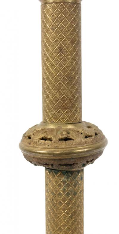 Pair of Italian renaissance Bronze Altar Candlesticks