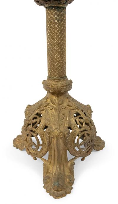 Pair of Italian renaissance Bronze Altar Candlesticks
