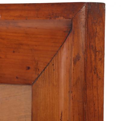 Pair of Italian sycamore mirror or picture frames C 1900 