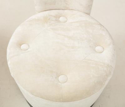 Pair of James Mont Dolphin Chairs 