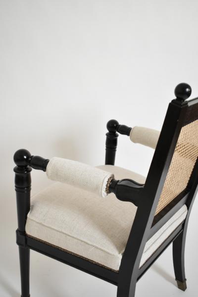 Pair of Jansen armchairs 1970s 