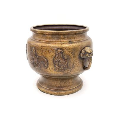 Pair of Japanese Hibachis circa 1900