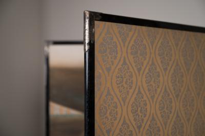 Pair of Japanese Two Panel Screens Itsukushima Shrine in Miyajima