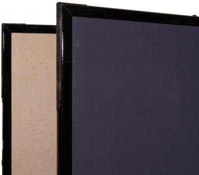 Pair of Japanese Two Panel Screens Murder of Crows