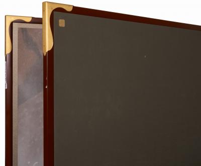 Pair of Japanese Two Panel Screens Rocky Coast