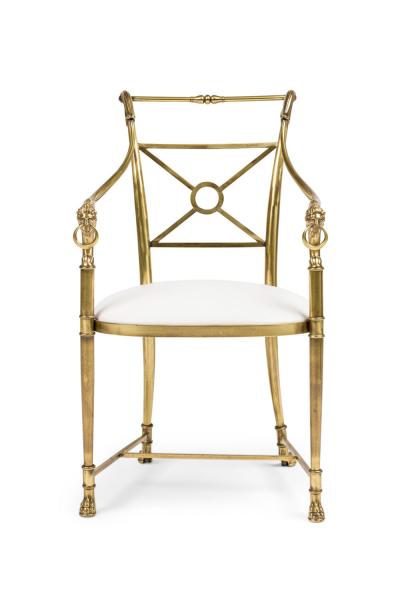 Pair of La Barge Hollywood Regency Armchairs