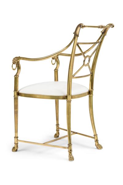 Pair of La Barge Hollywood Regency Armchairs