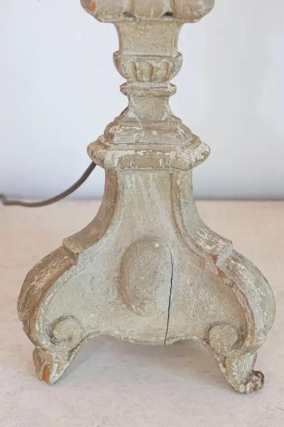 Pair of Lamps 18th Century French Candlesticks