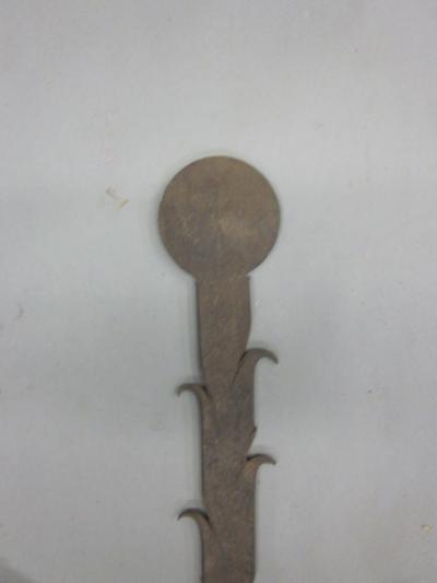 Pair of Large French Art Deco Sconces in Wrought Iron 1930