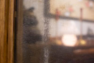 Pair of Large Gilt American Federalist Mirrors