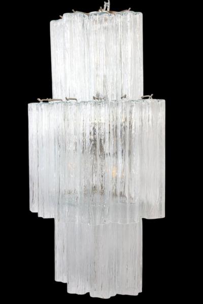 Pair of Large Italian Murano Glass Sconces or Wall Lights 1990