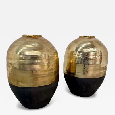 Pair of Large Vases Italy 1970s