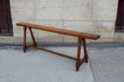 Pair of Late 17th Century French Beechwood Long Benches