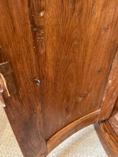 Pair of Late 17th Century Oak Corner Cabinets