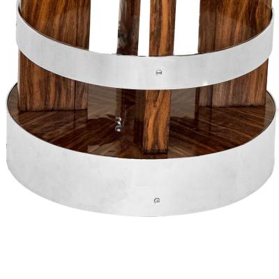 Pair of Late 1920s Art Deco Swivel Stools