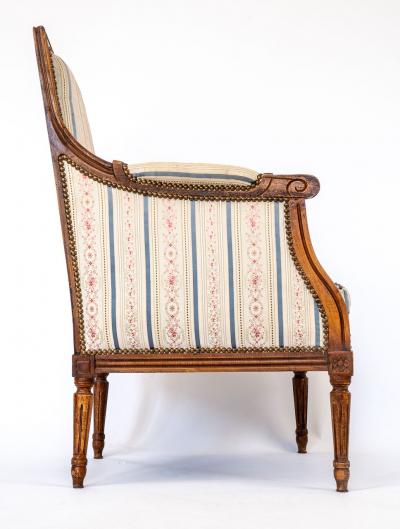 Pair of Late 19th Century Louis XVI Style Armchairs