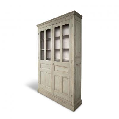 Pair of Late 19th Century Painted French Bibliotheques
