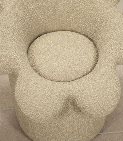 Pair of Late 20th Century Italian Flower Armchairs