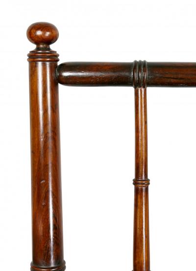 Pair of Late Regency Rosewood Armchairs
