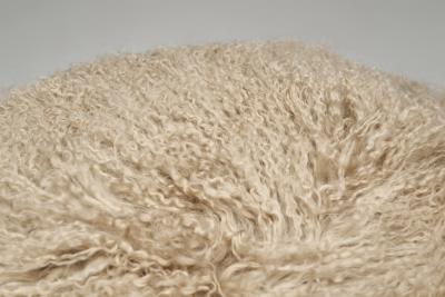 Pair of Longhair Easy Chairs Europe ca Mid 20th Century