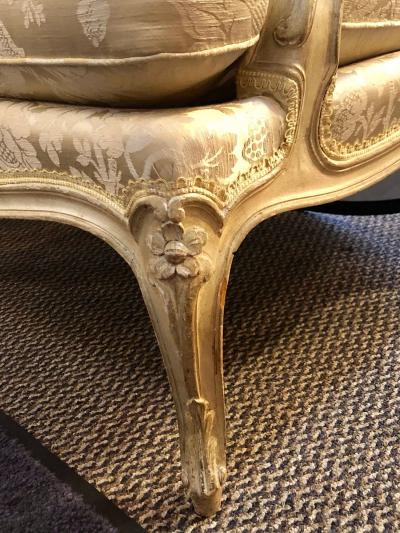 Pair of Louis XV Style Lounge Chairs by Maison Jansen