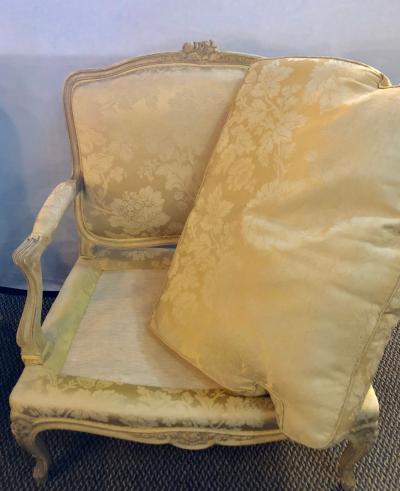 Pair of Louis XV Style Lounge Chairs by Maison Jansen