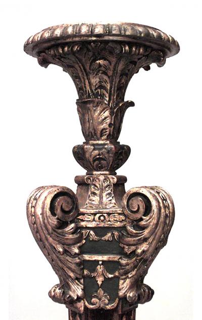 Pair of Louis XVI Gilt Pedestal