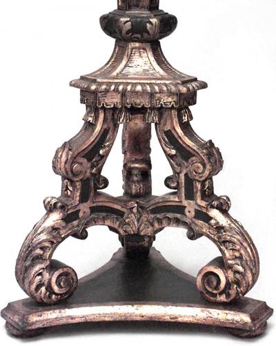 Pair of Louis XVI Gilt Pedestal