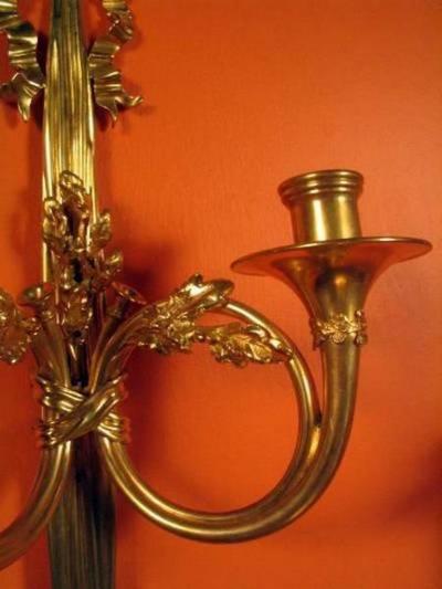 Pair of Louis XVI Sconces