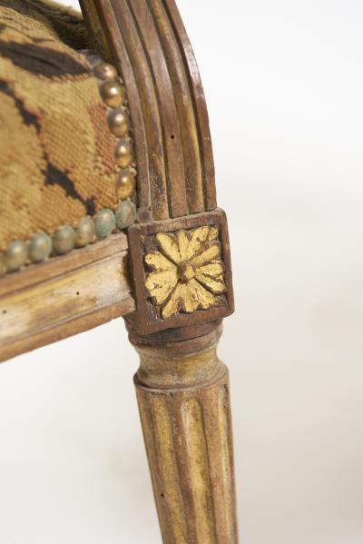 Pair of Louis XVI Style Armchairs