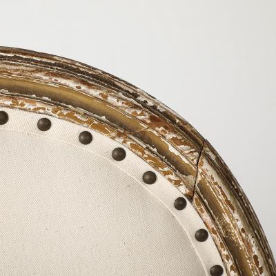 Pair of Louis XVI Style Armchairs Late 19th Century