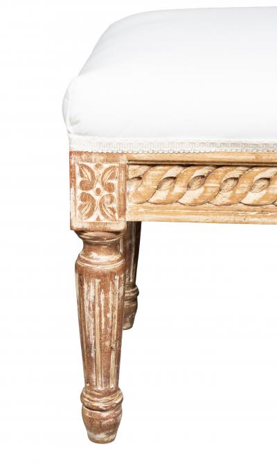 Pair of Louis XVI Style Beechwood Benches