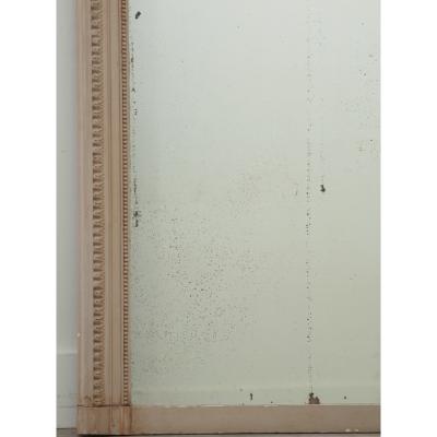 Pair of Louis XVI Style Painted Mantle Mirrors