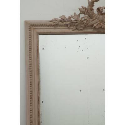 Pair of Louis XVI Style Painted Mantle Mirrors