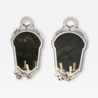 Pair of Louis XVI style mirrors from the 20th century