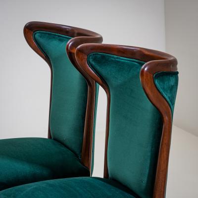 Pair of Lounge Chairs Italy 1950s