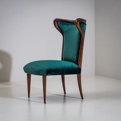 Pair of Lounge Chairs Italy 1950s