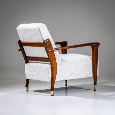 Pair of Lounge Chairs Italy Mid 20th Century