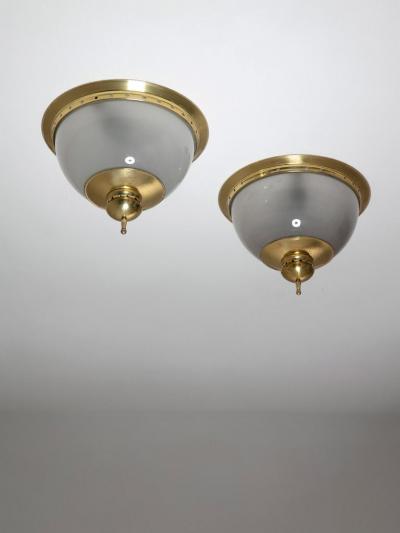 Pair of Lsp2 Ceiling or Wall Lamps by Caccia Dominioni for Azucena