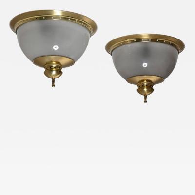 Pair of Lsp2 Ceiling or Wall Lamps by Caccia Dominioni for Azucena
