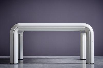 Pair of Marble Coffee Tables by Gae Aulenti for Knoll